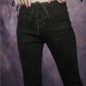 Dolls Kill Widow’s Cross Pants